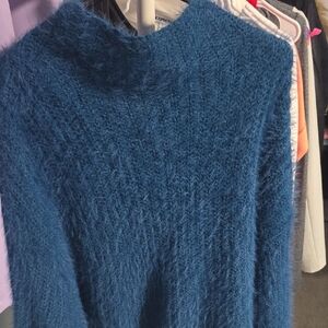 Express Cozy Blue Women's Sweater